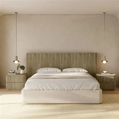 Hotel Wooden Headboard